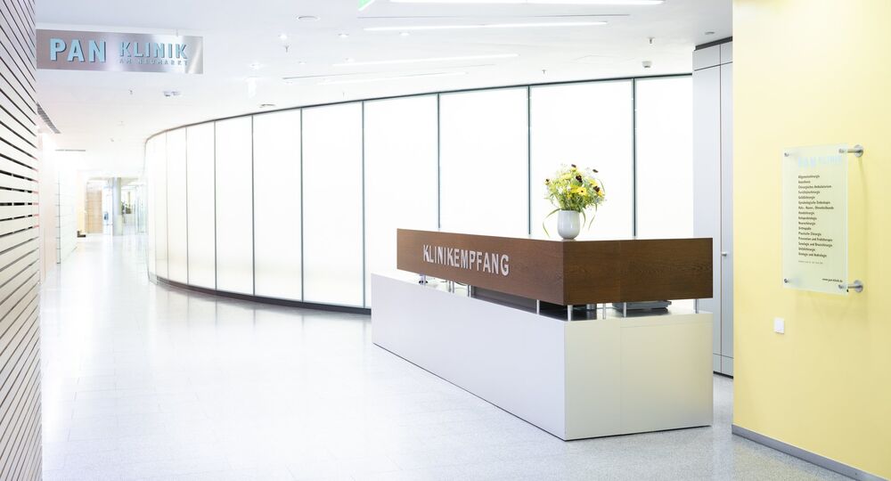 Klinikempfang 3. Etage – PAN Klinik Klinikempfang 3. Etage in der PAN Klinik